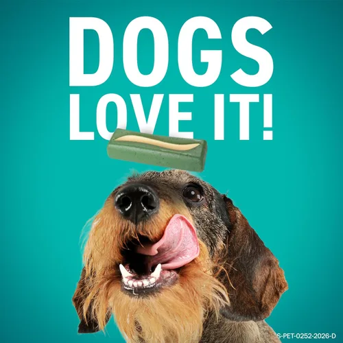 Vista 5 de OraVet Masticables de higiene dental para perros pequeños, cuidado bucal con delmopinol, sabor a vainilla, 14