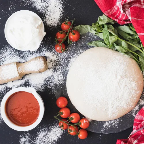 Vista 3 de Molini Pizzuti Farina Per Pizza Tipo "0" harina de trigo para pizza - 2.2 lbs