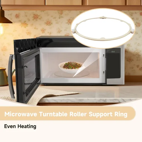 Vista 7 de Anillo giratorio de microondas Anillo de rueda de soporte de rodillo de 8.5 pulgadas compatible con Samsung GE Frigidaire Reemplazar#: WB06X10625