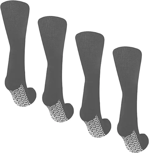 Vista 13 de Personal Touch Calcetines unisex para hombre o mujer, para diabéticos, cómodos, para hospital, 9 pares