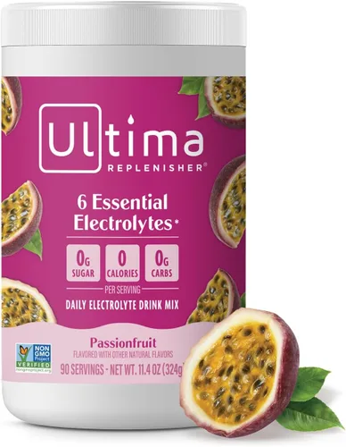 Vista 15 de Ultima replenisher Electrolyte polvo Nueva Fórmula, 1, 1 Zero Sugar Grape Hydration Powder with 6 Electrolytes & Minerals - Sugar Free