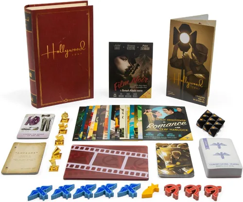 Vista 7 de Facade Games Hollywood 1947 Juego de Mesa - Un Juego de Hacer Películas para Amigos y Familia - Un Juego de Mesa de Cartas, Estrategia y Engaño
