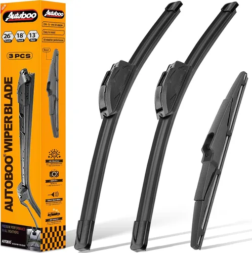 Vista 27 de AUTOBOO Repuesto de limpiaparabrisas para Ford Bronco 2021-2025