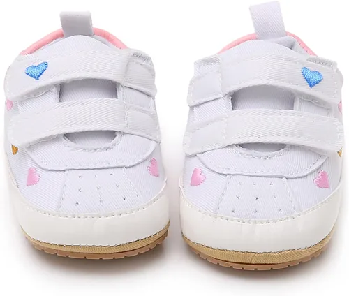 Vista 7 de SOFMUO Zapatos deportivos para bebés, niños y niñas, de piel sintética, antideslizantes, suela de goma suave, botines de vestir para niños pequeños