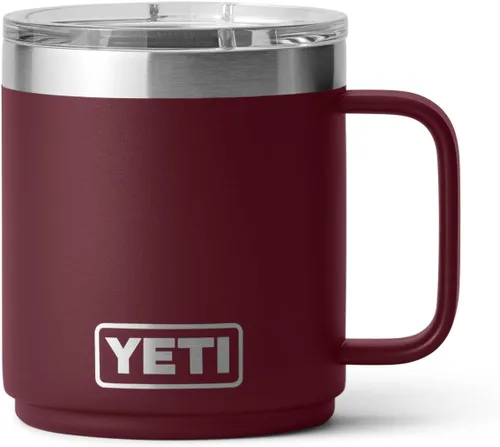 Vista 27 de YETI Rambler - Taza apilable de 10 onzas, aislada al vacío, acero inoxidable con tapa MagSlider, acero inoxidable