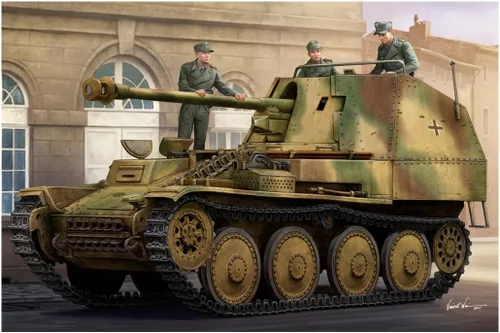 Vista 2 de Hobby Boss Asesinato Iii Aus. Destructor de Tanques Sd.Kfz.138 Kit de Modelo de Armadura tardía