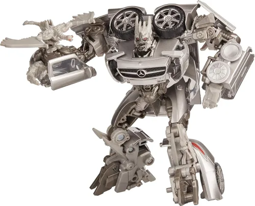 Vista 7 de Transformers Toys Serie Studio 51 Clase Deluxe de la película Dark of The Moon Soundwave Figura de acción – Niños a partir de 8 años, 4.5 pulgadas