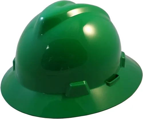 Vista 6 de MSA V-Gard - Sombreros de ala completa con suspensiones FasTrac III con práctica bolsa de mano