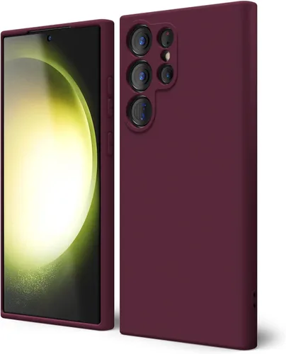Vista 156 de oakxco Funda para teléfono Samsung Galaxy S8 de silicona líquida, delgada y fina de gel de goma suave TPU cubierta protectora simple llana