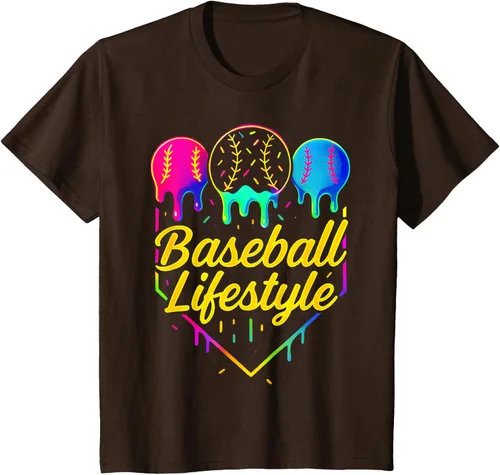 Vista 52 de Baseball Life Style 101 - Camiseta de béisbol para jóvenes