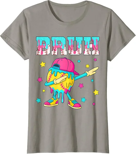 Vista 54 de Baseball Life Style 101 Apparel Youth Drip Baseball Boys Kid Camiseta