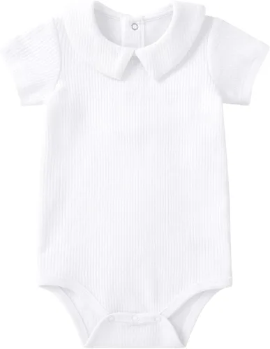 Vista 50 de pureborn Mameluco de algodón súper suave para bebés niños y niñas de 0 a 24 meses
