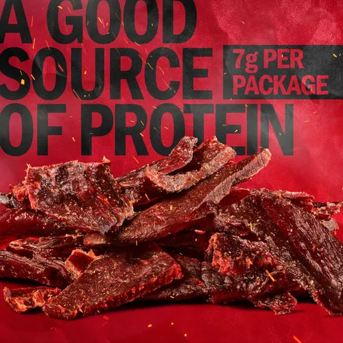 Vista 4 de Jack Link's Beef Jerky Multipack - Original - 0.625 oz (paquete de 20)