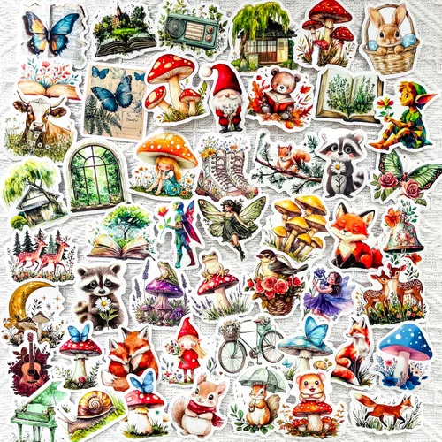 Vista 19 de Paquete de 50 calcomanías del Antiguo Egipto, vinilo impermeable, mitología egipcia, arte faraónico, esfinge, pirámides para laptop, álbumes