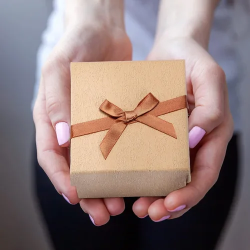 Vista 7 de Jexine 12 cajas de regalo para el día del padre para papá y hombres de 3.5 pulgadas, caja de anillo de collar, aretes, caja de lazo, cartón