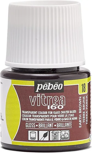 Vista 41 de Pebeo Vitrea 160 - Botella de diluyente para pintura de vidrio (45 ml)