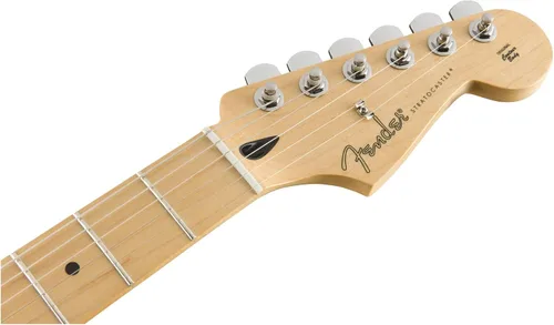 Vista 4 de Fender Player Stratocaster SSS Guitarra Eléctrica, 3-Color Sunburst, Diapasón de Arce