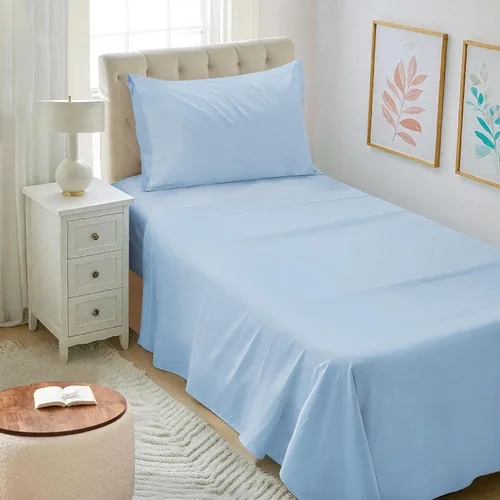 Vista 8 de Mejoroom Juego de sábanas tamaño individual – Sábanas individuales de Hotel Collection – Sábanas y fundas de almohada con sábana bajera de bolsillo