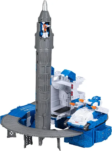 Vista 2 de Transformers Generations Selects Legacy Evolution Figura de acción de 61 cm Clase Titán - Robot Guardián y Lunar-Tread, (F6940) Transformers