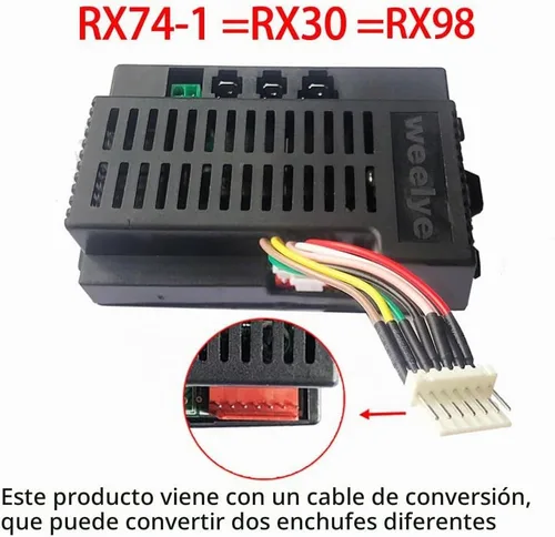 Vista 4 de Weelye RX30 24V Caja de control para Power Wheels Kit de conversión