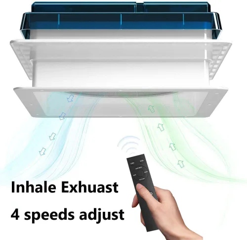 Vista 2 de 2012 Air Max Ventilador de Ventilación de Techo para Autocaravana de 14", Ventilador de Escape Reversible, Ventilador de Techo de Ventilación