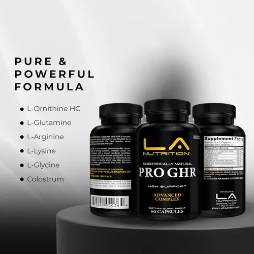 Vista 4 de Suplementos de HGH para hombres y mujeres - Aminoácidos, sueño, salud articular y suplemento de apoyo inmunológico para el rendimiento físico
