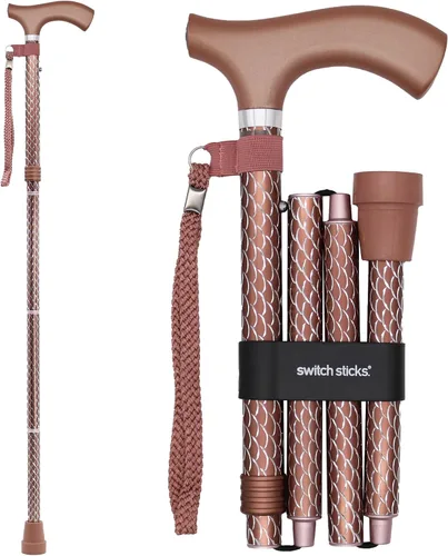 Vista 15 de Bastón plegable para caminar Switch Sticks para mujeres y hombres