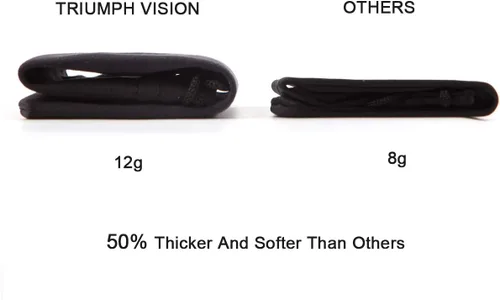 Vista 2 de TRIUMPH VISION Paquete de 3 bolsas suaves para lentes - Bolsa para gafas Bolsa de limpieza de pantalla de microfibra