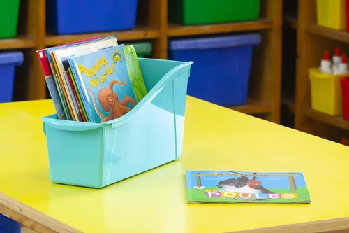 Vista 7 de Storex - Contenedores para libros tamaño extra grande.