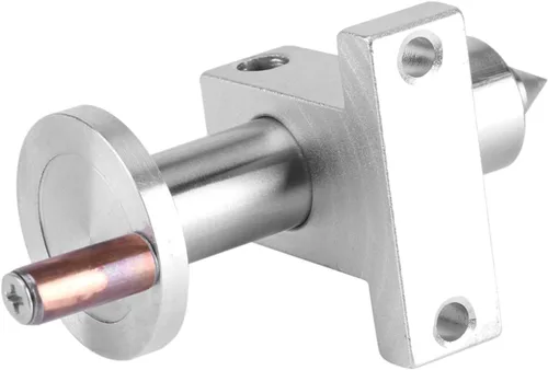 Vista 6 de Centro activo de doble rodamiento, centro giratorio ajustable de alta precisión para máquina de torno para carpintería, herramientas de automóvil
