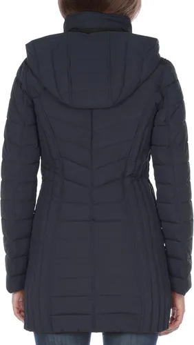 Vista 4 de Nautica Women's 34 Midweight Stretch Puffer Jacket with Hood