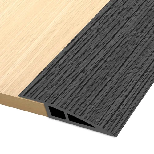 Vista 15 de FONUNO - Tira de transición de vinilo autoadhesiva para umbral de puerta Tira de transición para pisos, rampas de umbral de goma para puertas