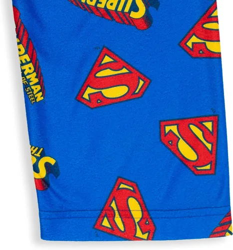 Vista 7 de DC Comics Justice League Green Lantern The Flash Superman - Pantalones de pijama para niños pequeños y grandes
