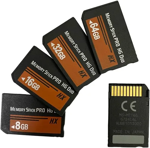 Vista 4 de Memory Stick PRO-HG Duo 32GB (MS-HX32A) para tarjeta de memoria de cámara PSP1000 2000 3000