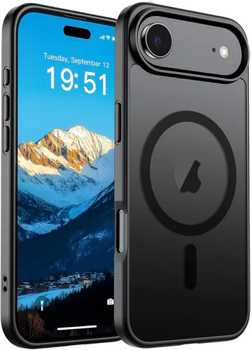 Vista 321 de SUPFINE Funda magnética para iPhone SE 2022 (3ª)/2020 (2ª), iPhone 8 (compatible con MagSafe) (protección contra caídas de grado militar), funda