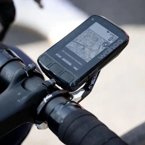 Vista 5 de K-Edge El Soporte para computadora de bicicleta de carreras para dispositivos GPS Garmin Negro accesorios de ciclismo-electrónica