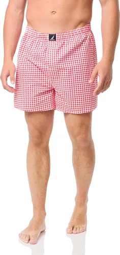 Vista 2 de Nautica Paquete de 3 boxeadores tejidos de algodón para hombre
