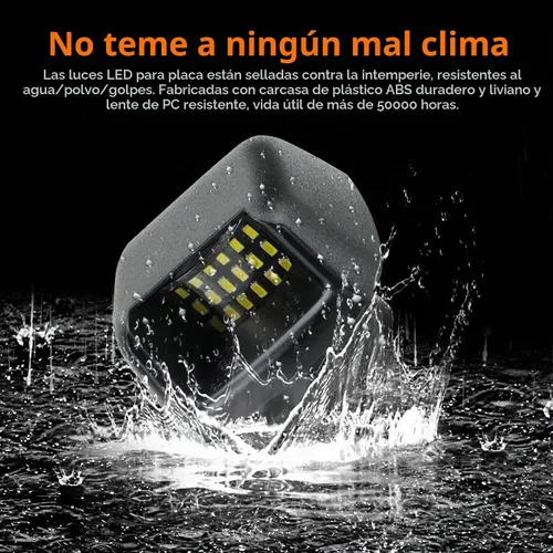 Vista 7 de Bestview - Lente LED para luz de matrícula, luces de etiqueta, lámpara trasera con enchufe y arnés de cables de repuesto para Nissan Frontier