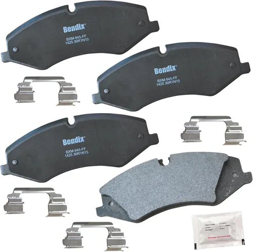 Vista 293 de Bendix - Pastillas de freno Priority1 CFM149 para Blue Bird TC1000, Chevrolet C30, Pickup, C35, C3500HD, G30, Van, K30, P30, R30, R3500, V30, V3500