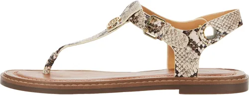 Vista 4 de Tommy Hilfiger Bennia - Sandalias para mujer Beige multicolor
