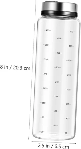 Vista 7 de Agitadores de acero inoxidable, tarros de condimentos de doble uso, fáciles de usar y limpiar para cocina y barbacoa (16.9 fl oz)