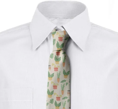 Vista 3 de Ambesonne Multicolor Modern Men's Tie
