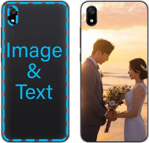 Vista 110 de Funda personalizada compatible con Oppo A1 Pro, fundas de teléfono personalizadas con imagen de foto, imagen de texto, cubierta transparente