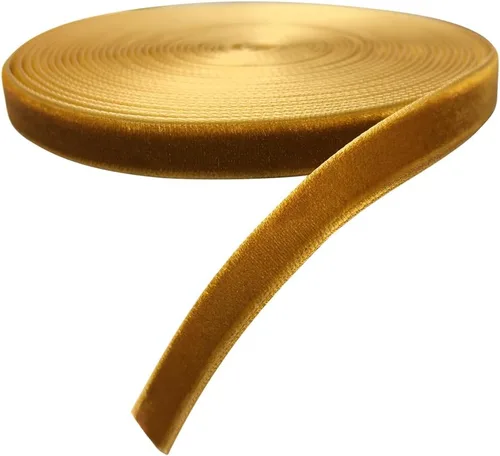 Vista 63 de Chenkou Craft 5 yardas de cinta de terciopelo para decoración navideña y embalaje artesanal