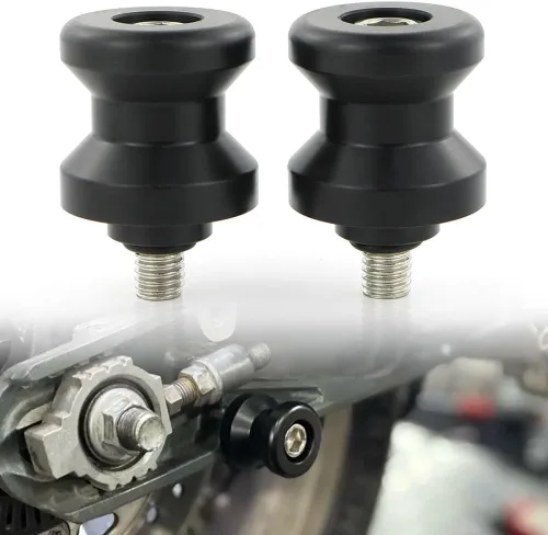 Vista 8 de Xitomer POM - Bobinas de plástico M6 con brazo oscilante para motocicleta, deslizadores, carretes M6, aptos para YZF R1/R6/R7, FZ1/FZ6/FZ8/FZ-09