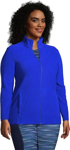 Vista 3 de Lands End Chaqueta de forro polar con cremallera completa para mujer