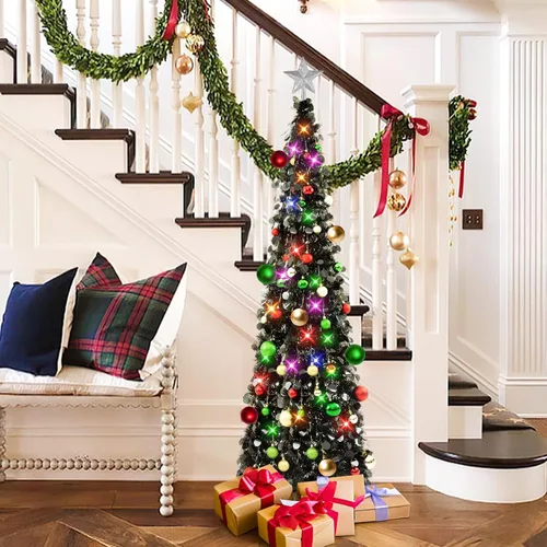 Vista 2 de N&T Nieting - Árbol de Navidad de oropel
