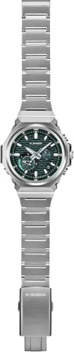 Vista 2 de Casio G-Shock G-Steel GST-B1000 Series Reloj de acero inoxidable con esfera verde GSTB1000D-3A para hombre