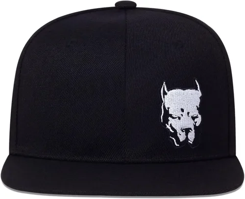 Vista 2 de VORON Snapback Hats for Men Boys Black Hat Unisex Baseball Cap Adjustable Dad Hat Gift