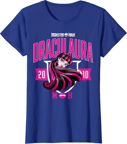Vista 16 de Monster High -Camiseta Colegiada Draculaura Gris asfalto